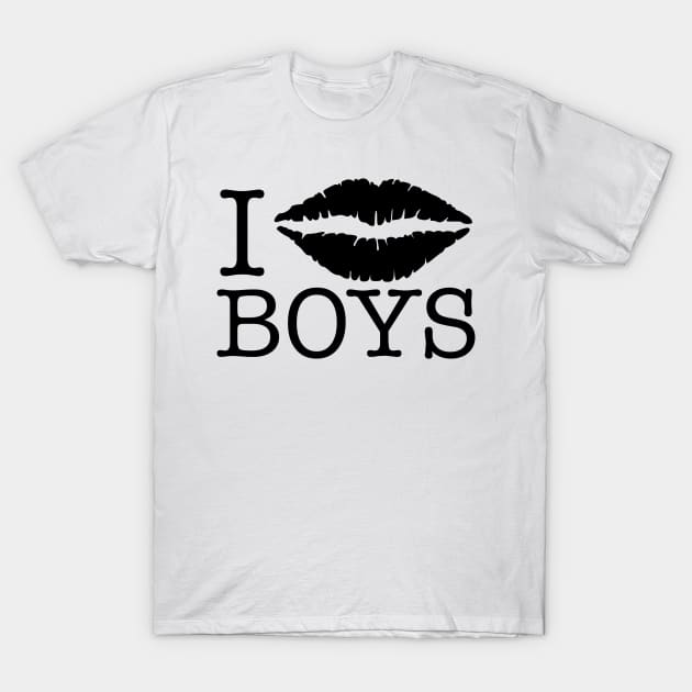 i kiss boys T-Shirt by chromatosis